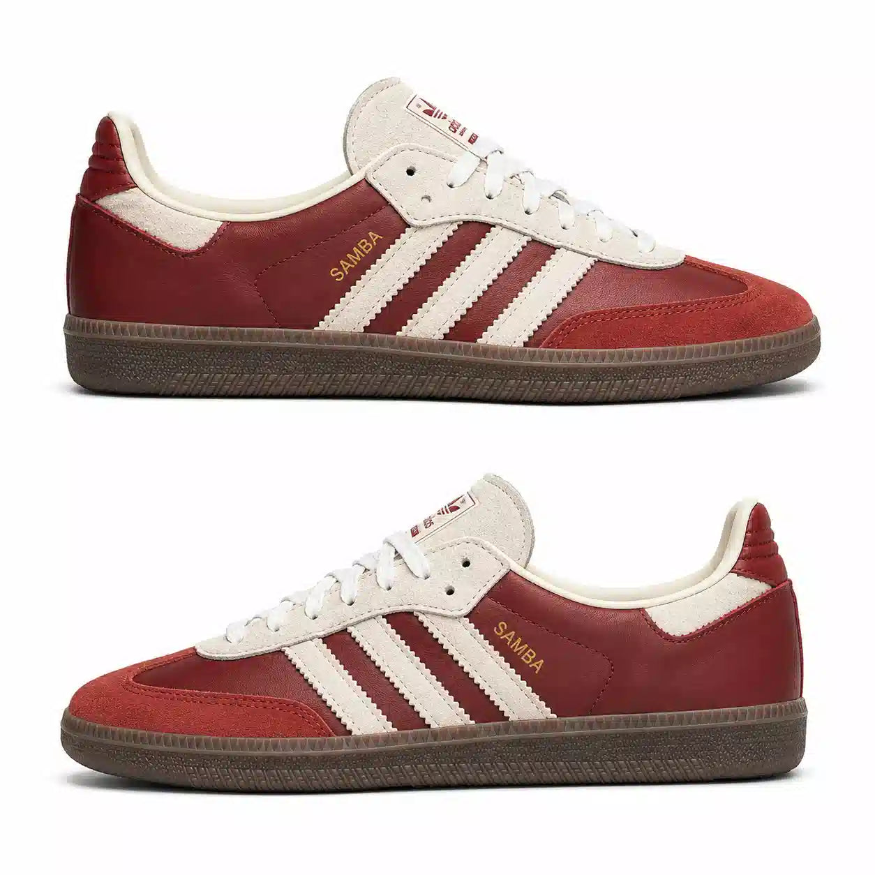 ADDAS SAMBA BURGUNDY